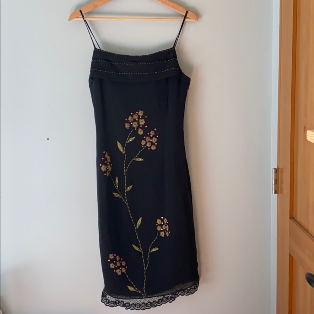 Silk Beaded Dress
